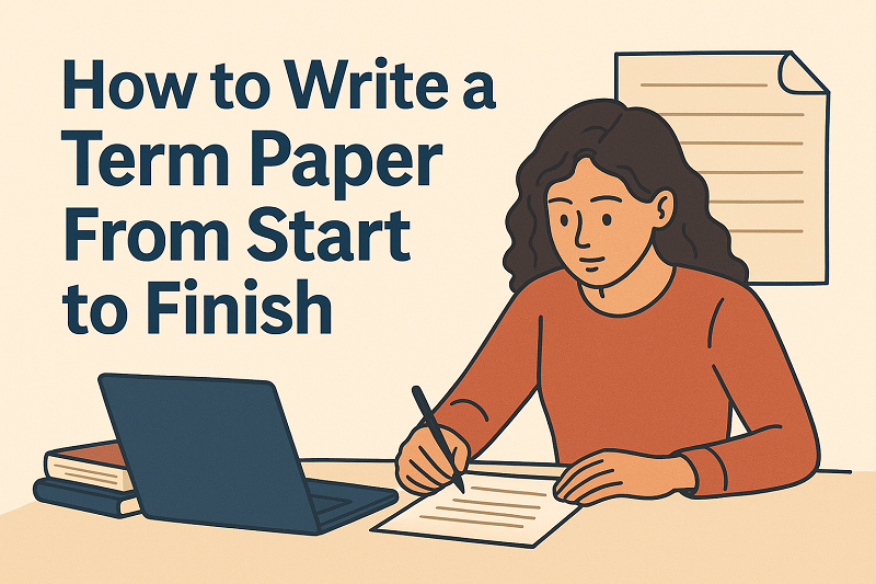 How to Write Term Paper From Start to Finish