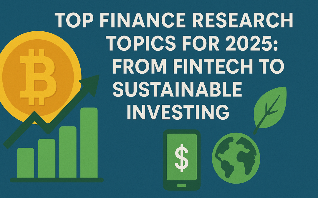 finance research paper topics