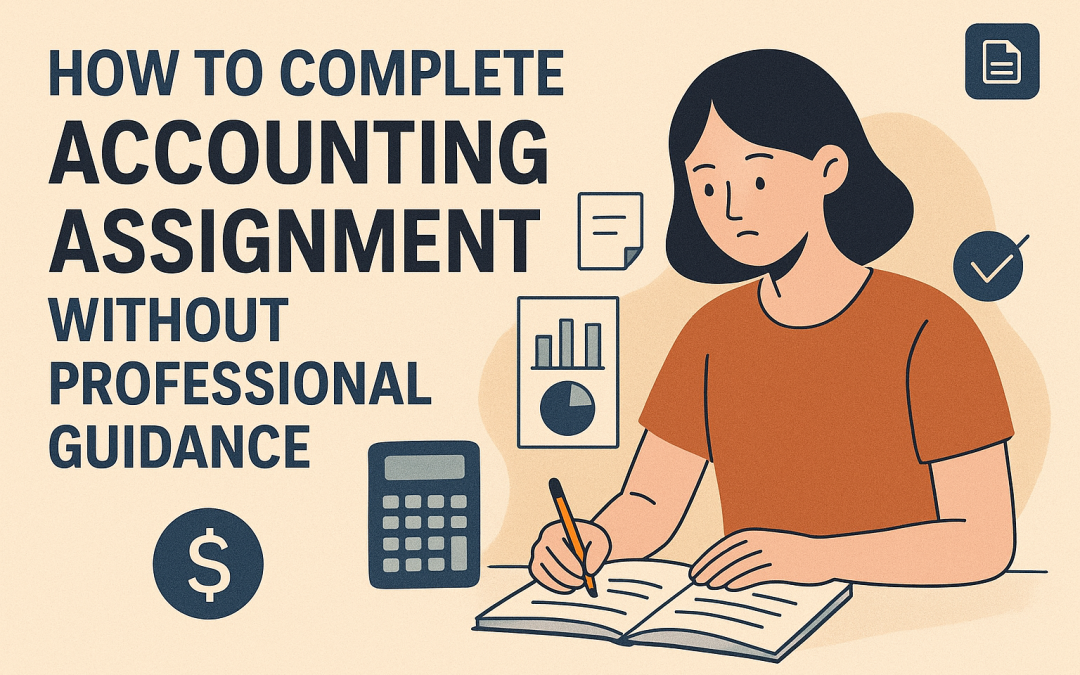how to complete accounting assignment
