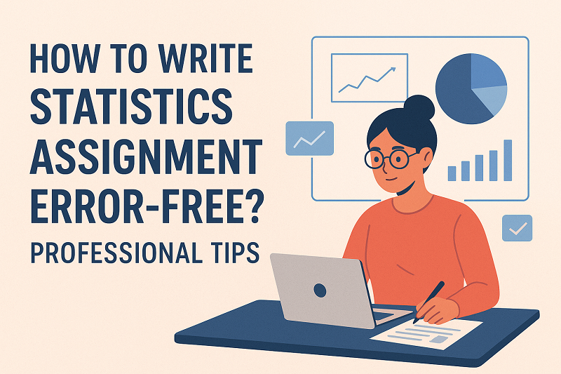 how to write statistics assignment