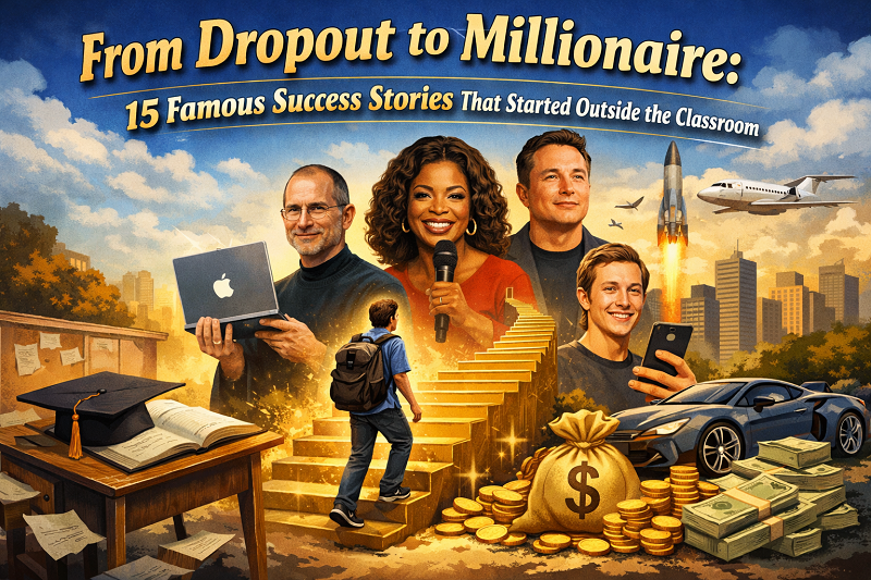 successful people who were dropouts