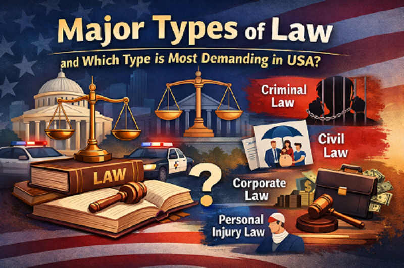 major types of law